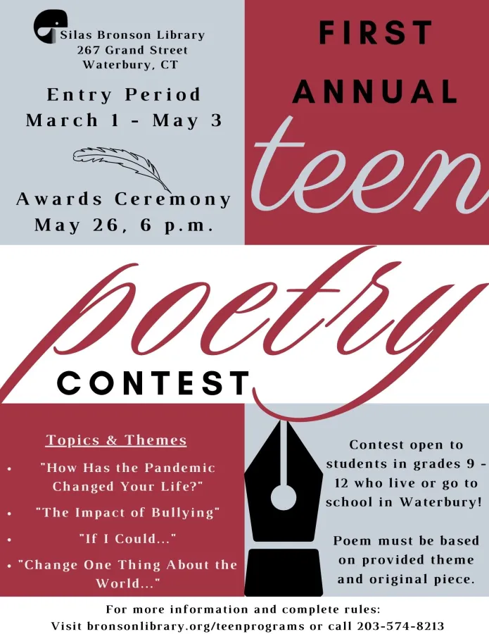 1st Annual Teen Poetry Contest